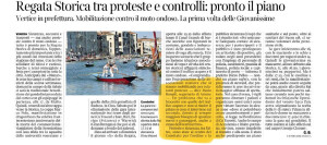 2024-08-28 Corriere Regata Storica tra proteste e controlli ecco il piano