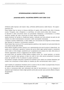 GRIPPO VALENTINA - INTERROGAZIONE 4 UFFICI PT