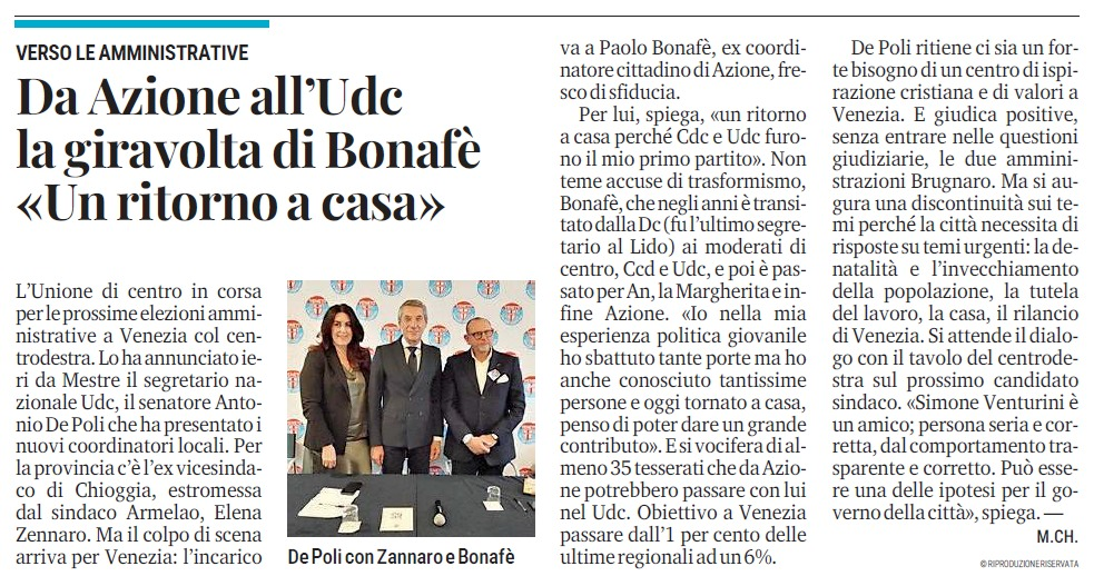 presentazione coordinamento